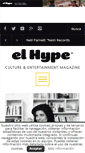 Mobile Screenshot of elhype.com