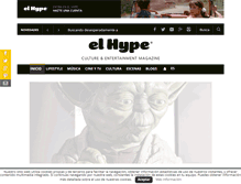 Tablet Screenshot of elhype.com